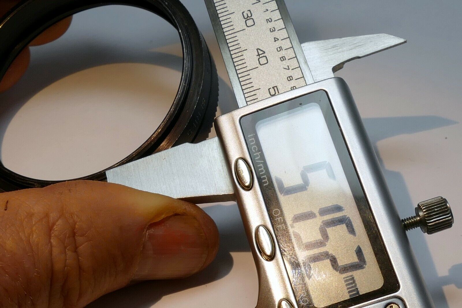 Tiffen 52mm to  54mm series VII 7 filter adapter holder with retaining ring #701