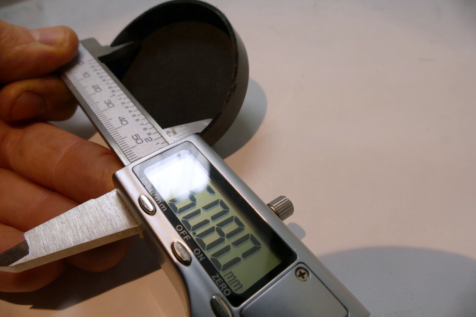 60mm ID Plastic Front Lens Cap Konica 59mm rim slip on type