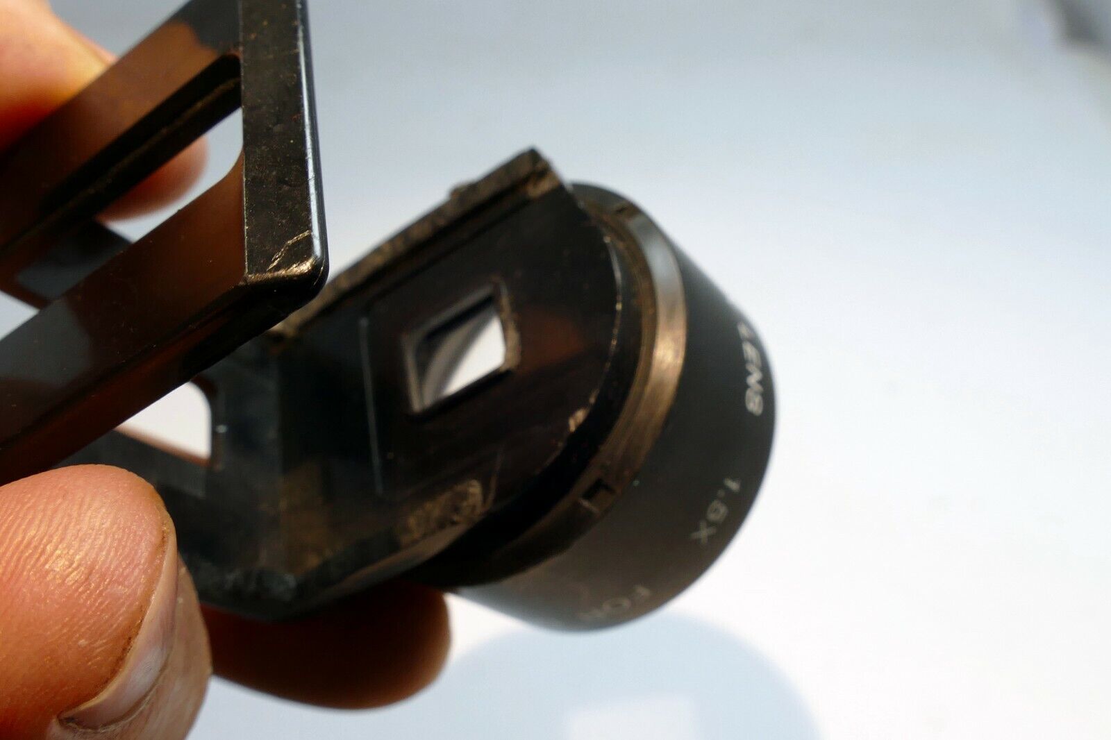 CONVERSION LENS FOR DISC CAMERA 1.5XX  ~ F2.8  AS IS