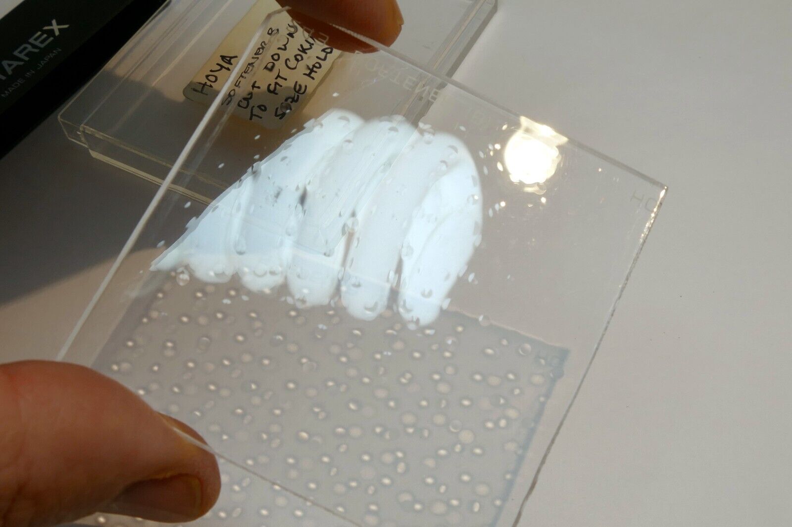 Hoya 243 Softener B Soft Focus Filter  65X65mm square drop in for Cokin A S