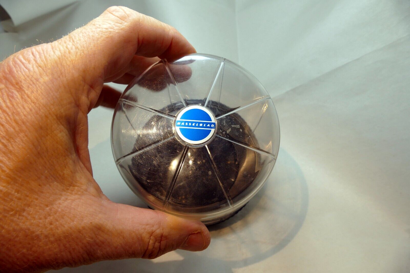 Hasselblad 4" Tall V Clear Bubble Lens Case C CF 50mm f/4 CF Zeiss Original OEM