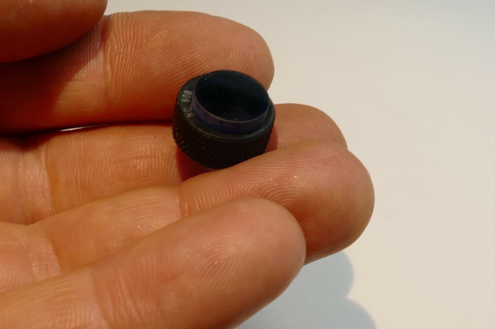 12mm threaded screw in Lens filter No 80B Blue cooling