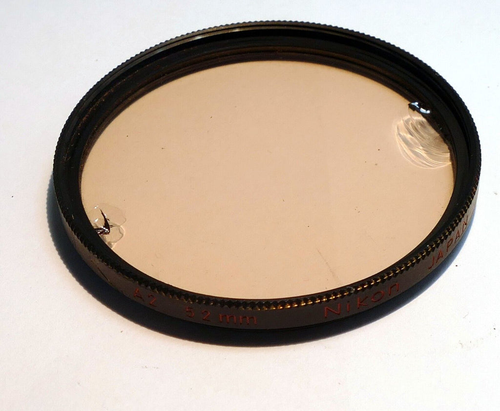 Nikon A2  52mm Warming Filter  - cracked edge - damaged