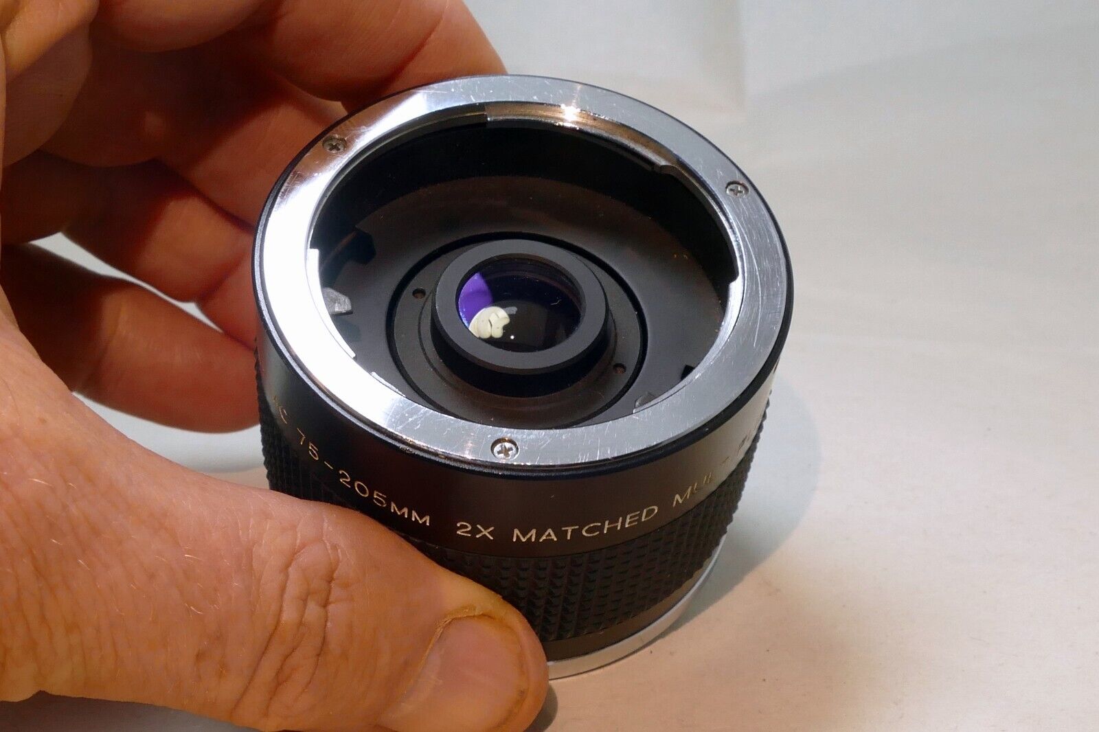 Vivitar 2X lens Teleconverter for Olympus OM mount 75-205mm Matched MC