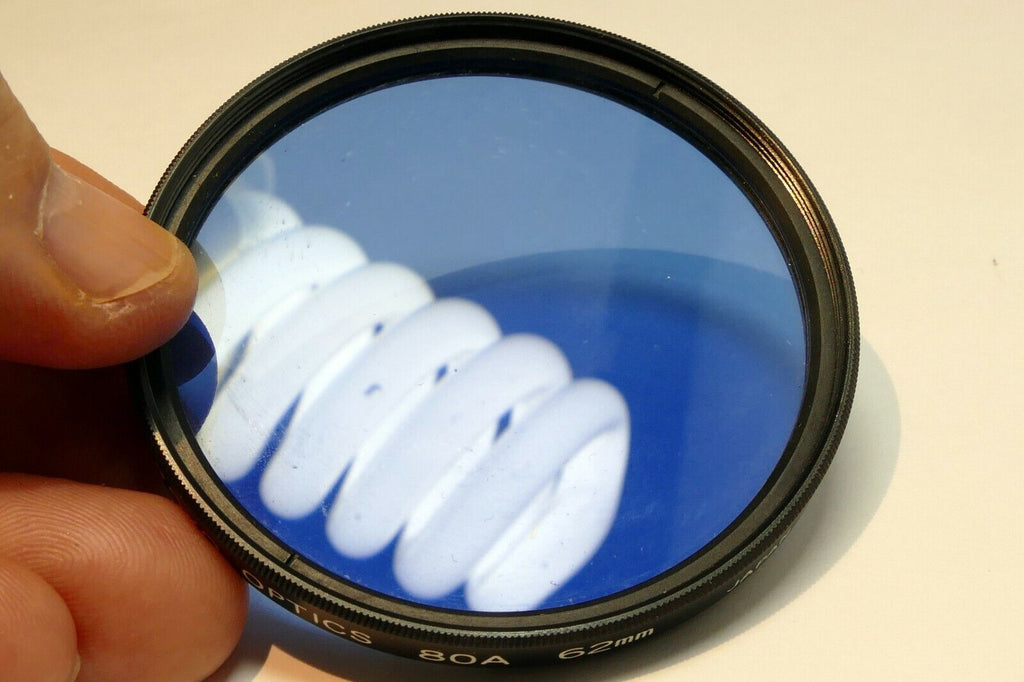 62mm Toyo Optics filter lens made in Japan 80A Blue
