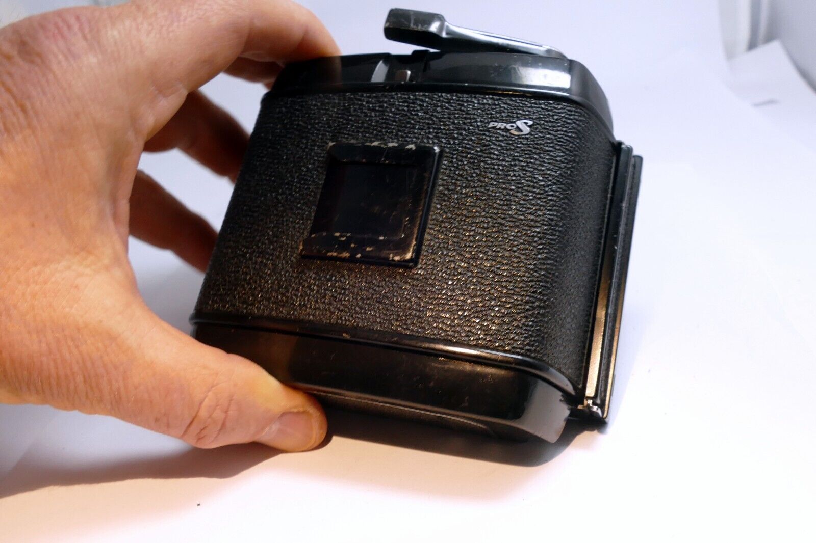 Mamiya Rb 67 6X7 PRO S Camera Late 220 Film Back - AS IS stuck - PARTS REPAIR