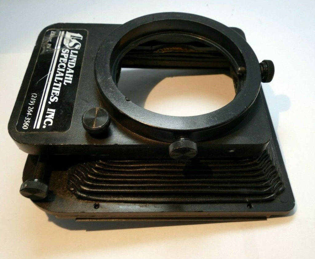Lindahl Bellows lens Hood 31.1320 Bell-O-Shade Single 3X3 filter slot