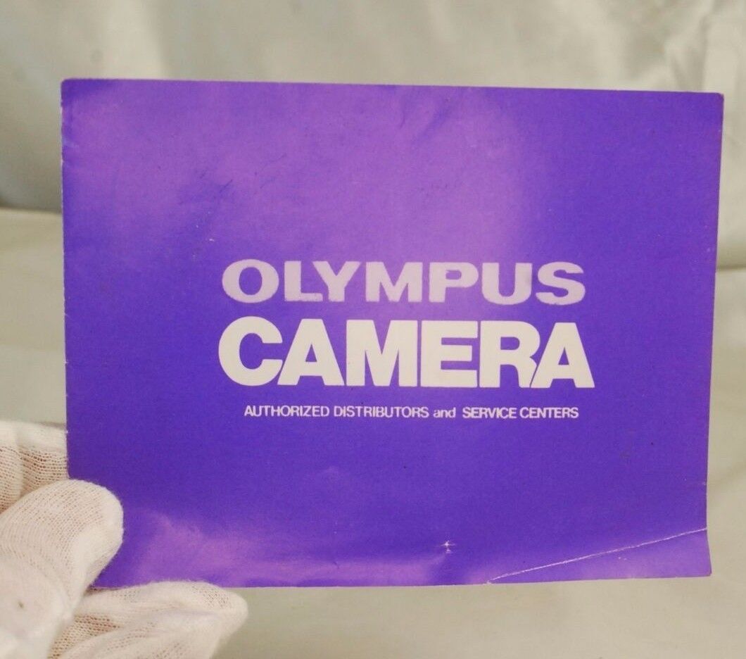 Olympus Camera Authorized Distributors and Service Centers Catalogue EN vintage