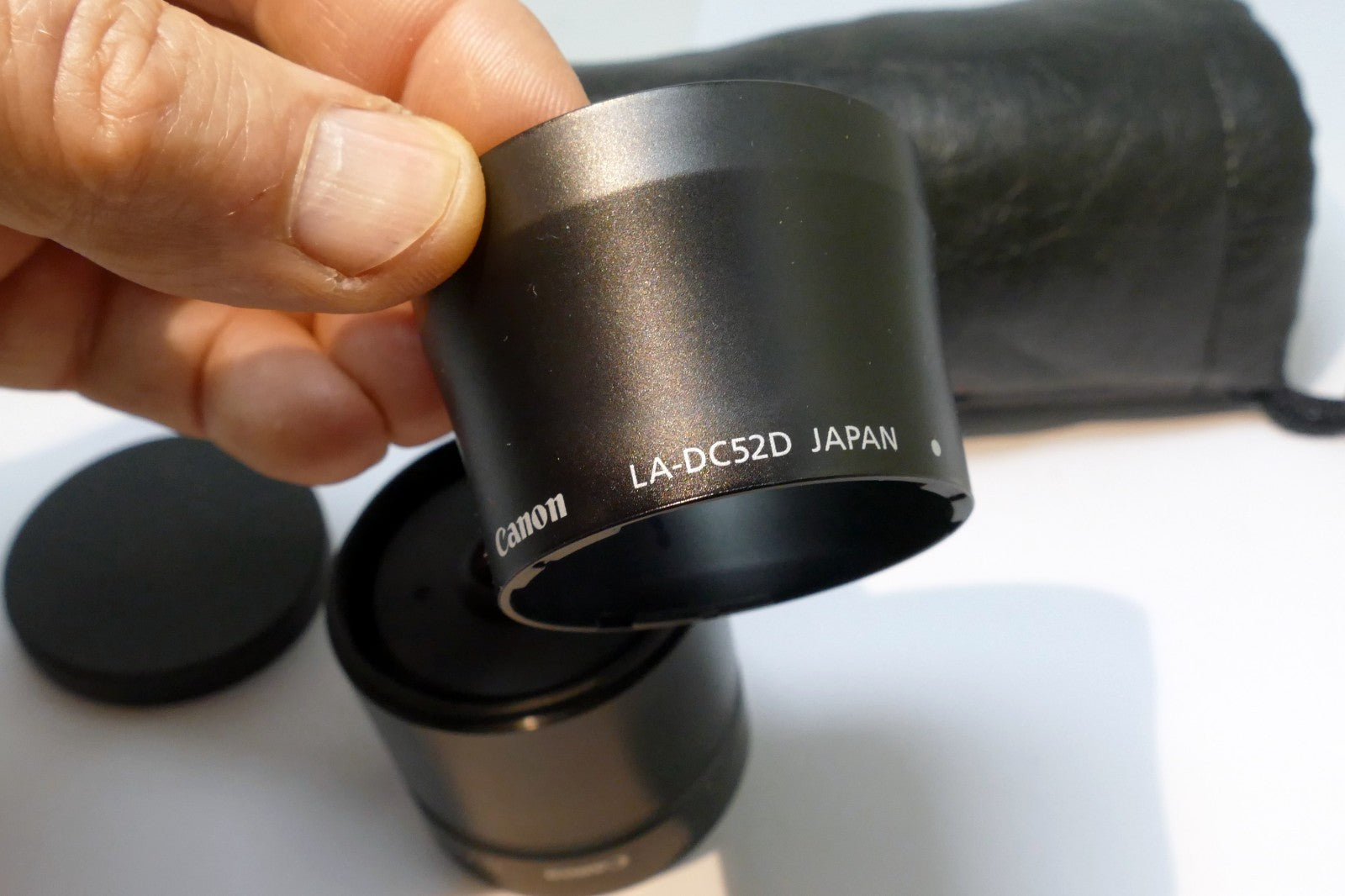 Canon Conversion Lens TC-DC52A 1.75X with LA-DC52D adapter for A80 & A95 AUX