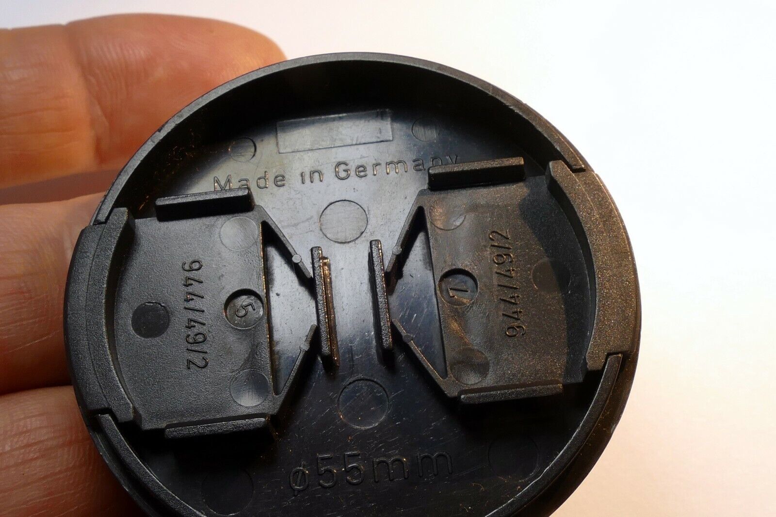 Hama 55mm Lens Front Cap   snap on type made Germany 944/49/2