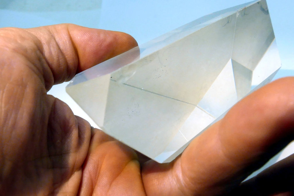 OPTICAL GLASS PRISM OPTICS  laser 4X5" large
