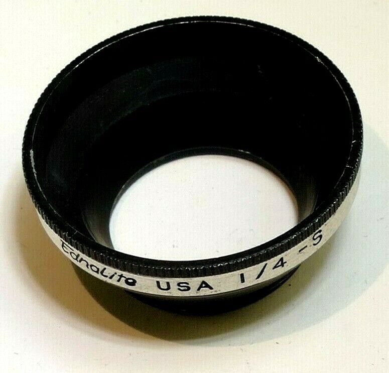 Ednalite  series  IV 4 Metal Lens Hood 25mm screw in type shade