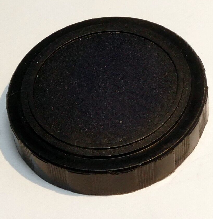 K slip on type PK Pentax Rear Plastic Lens Cap  vintage