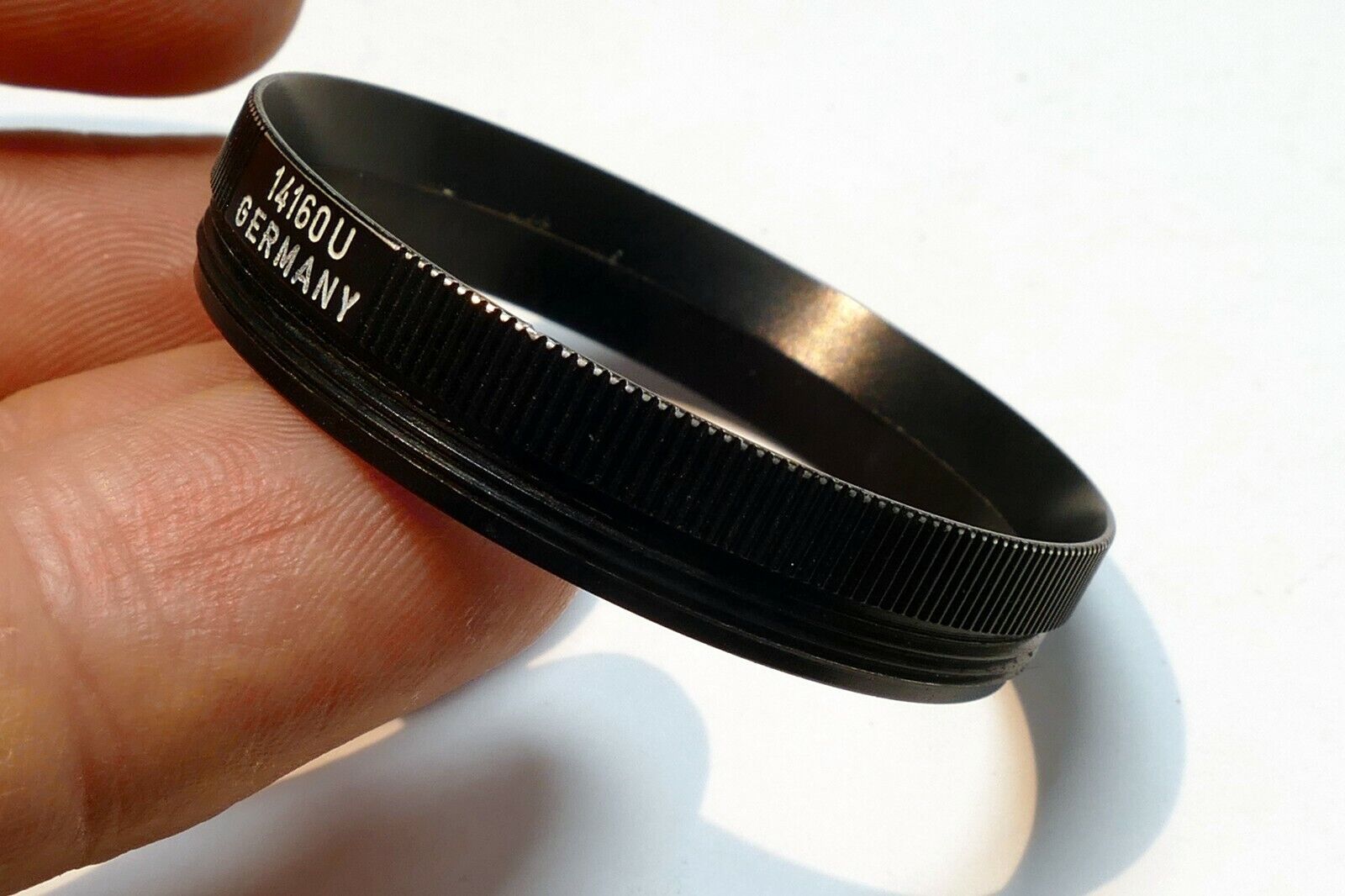 Leica Leitz 14160 U Series 6 lens retaining ring screw in threaded 44mm