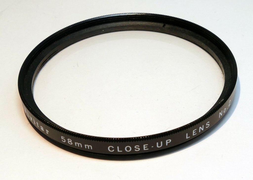 Vivitar  58mm Filter Close-Up  No 2 +2 macro lens