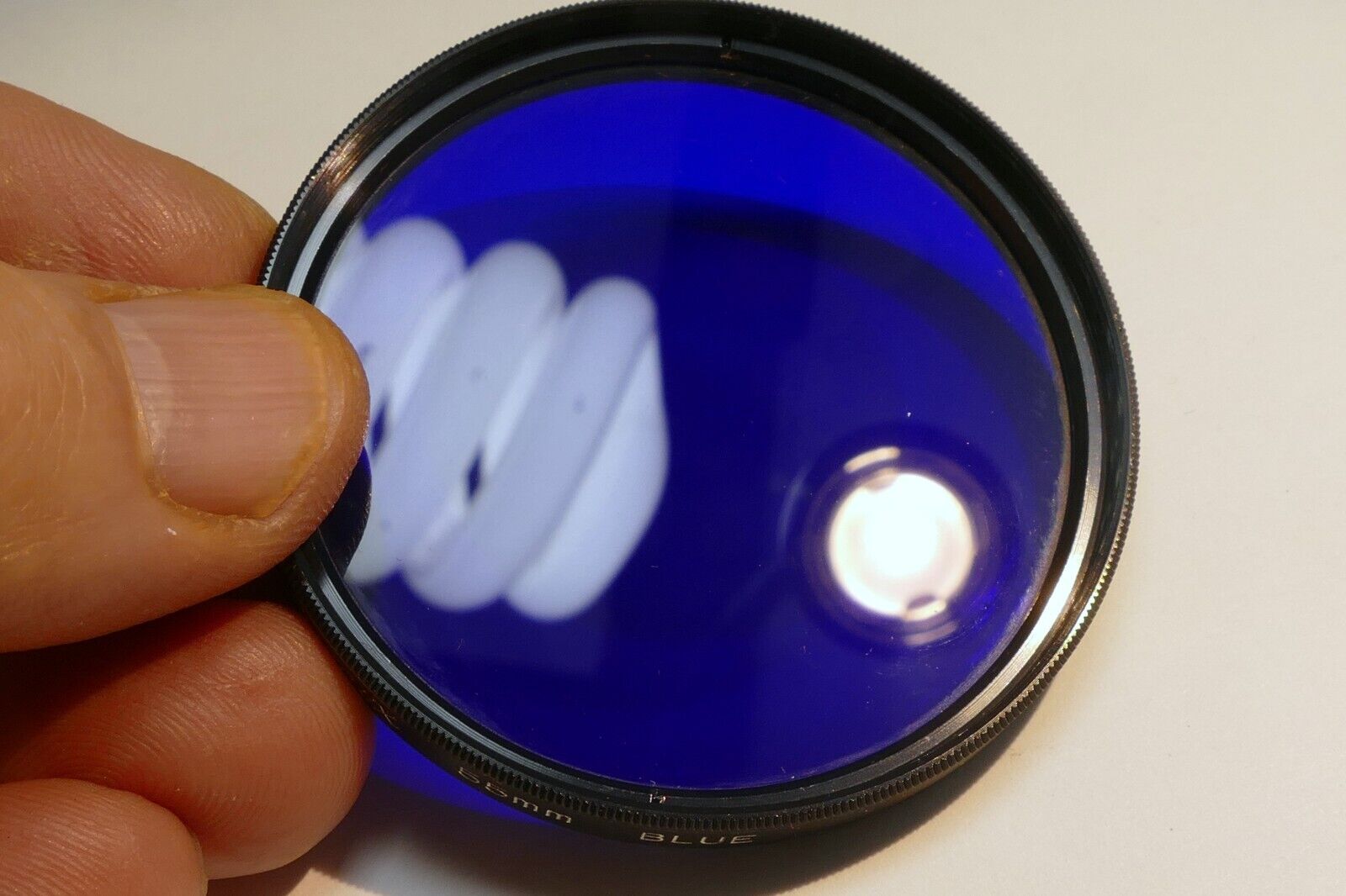 Lumix 55mm Filter  Dark Blue