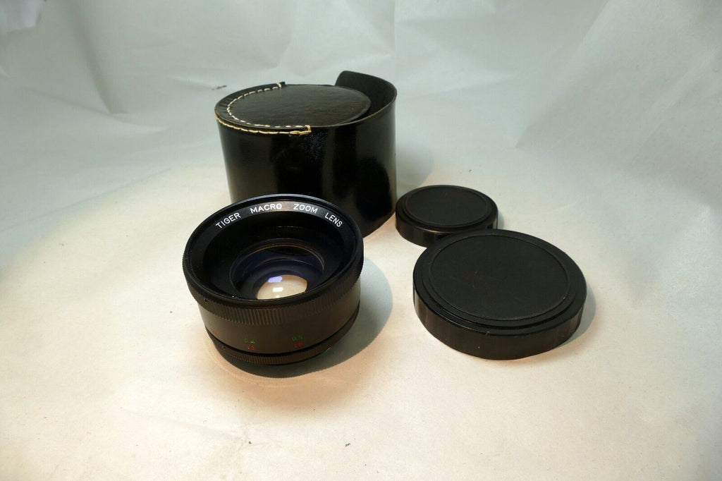 Tiger Macro zoom AUX Camera LENS Series VII 54mm threads - with heavy haze AS IS