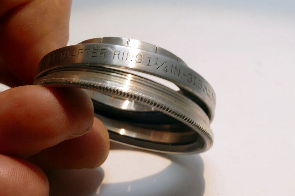 Kodak series 6 VI Adapter 1 1/4" slip on  to 31.5 mm  Filter with Retaining Ring