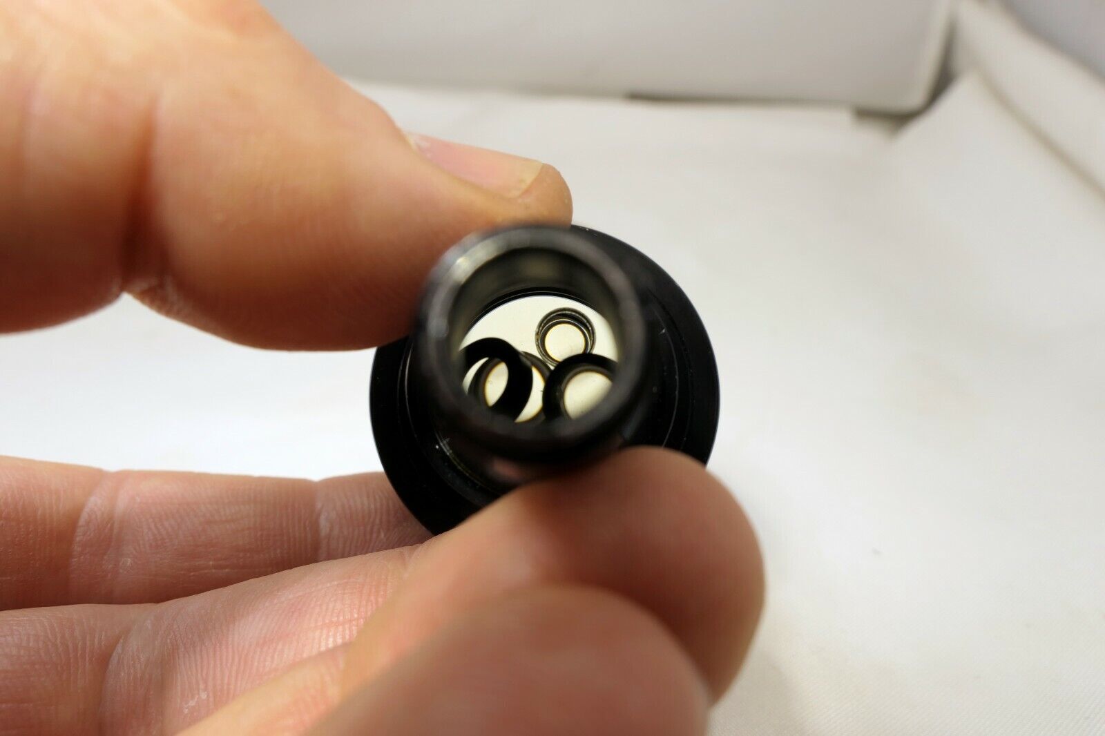 Visual Methods Pinhole Lens Not working AS IS -  incomplete parts 7.8-62.mm f1.