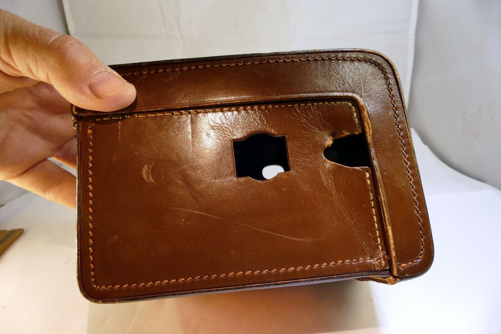 Leather Camera Case for ROLLEI ROLLEIFLEX MAGIC K9 TLR genuine OEM