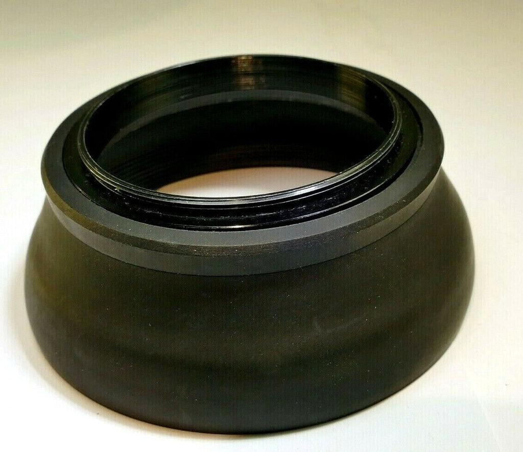 52mm Rubber Lens Hood Shade double threaded for 50mm f2 f1.8 lenses
