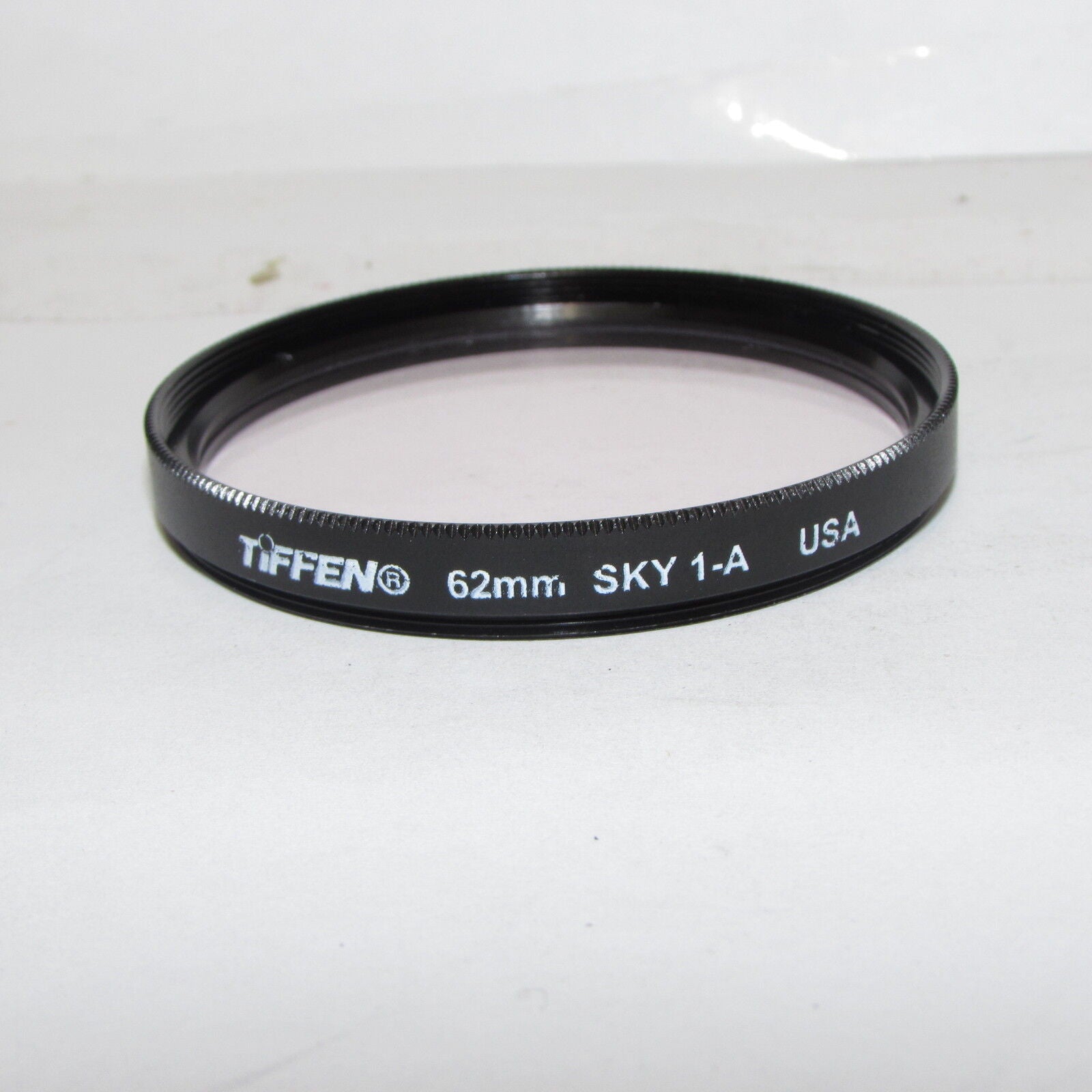 Used Tiffen SKY 1-A 62mm Lens Filter Made in USA O30453