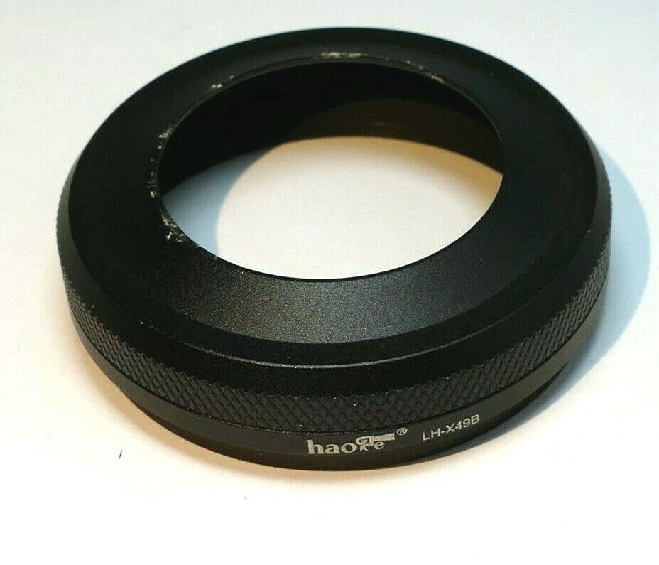 LH-X49B Lens Hood Shade for FinePix X100F X100S X100T 49mm female threads