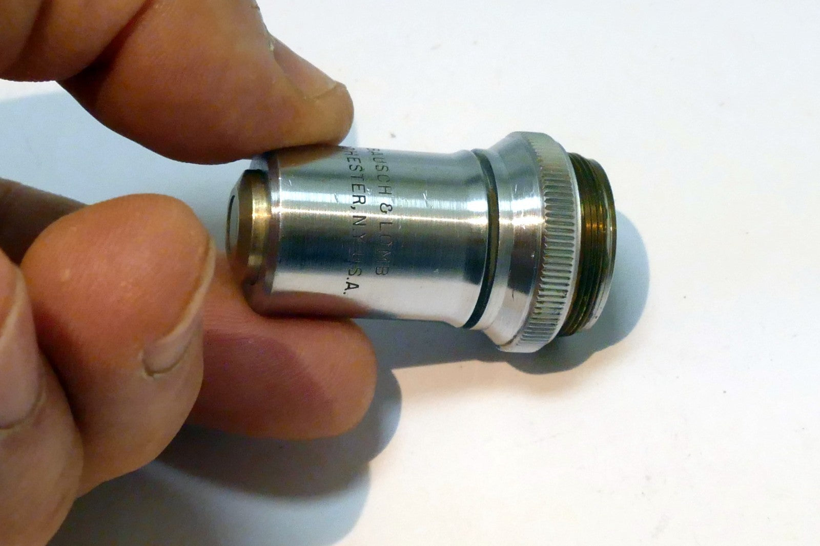 Bausch & Lomb 21X 8mm 0.50 Microscope Objective lens