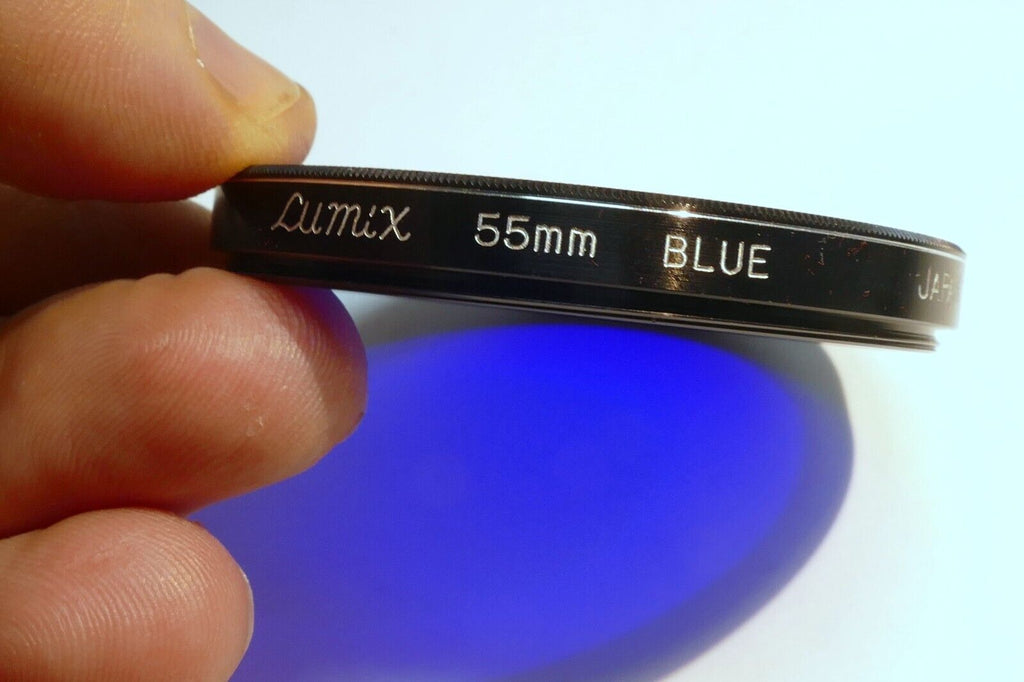 Lumix 55mm Filter  Dark Blue