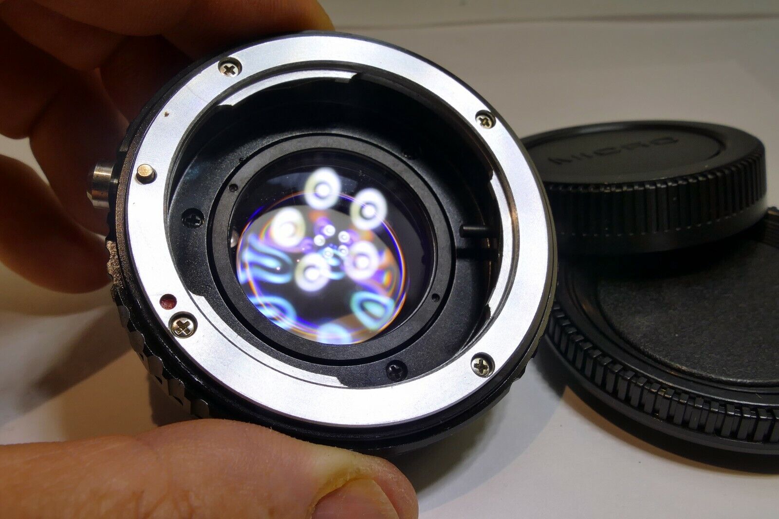 Focal Reducer Lens Booster Adapter Nikon G to M4/3 cameras Panasonic GH5 GH4