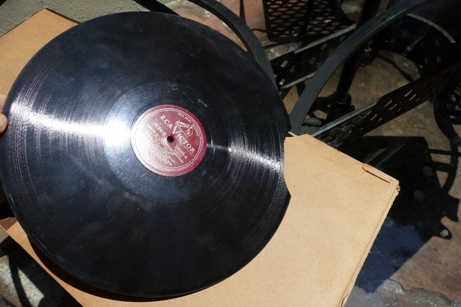 12" 78 RPM Record Set-(7)-Tosca Volume II-Puccini/Set DM-540/Gigli/Fabritiis