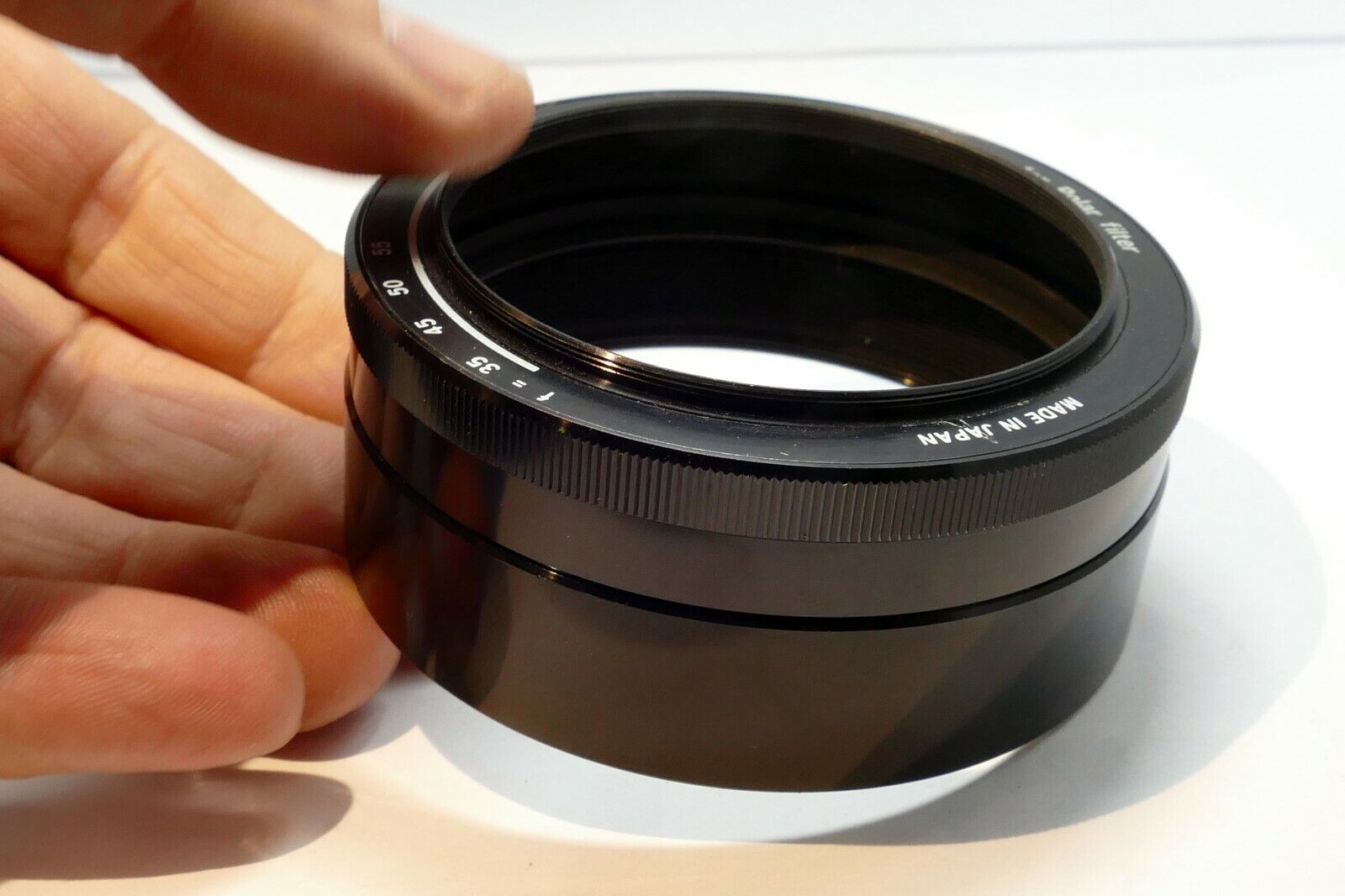 Nikon 60 OD screw in Metal Lens hood  Shade for Polar Polarizing filter  HN-12