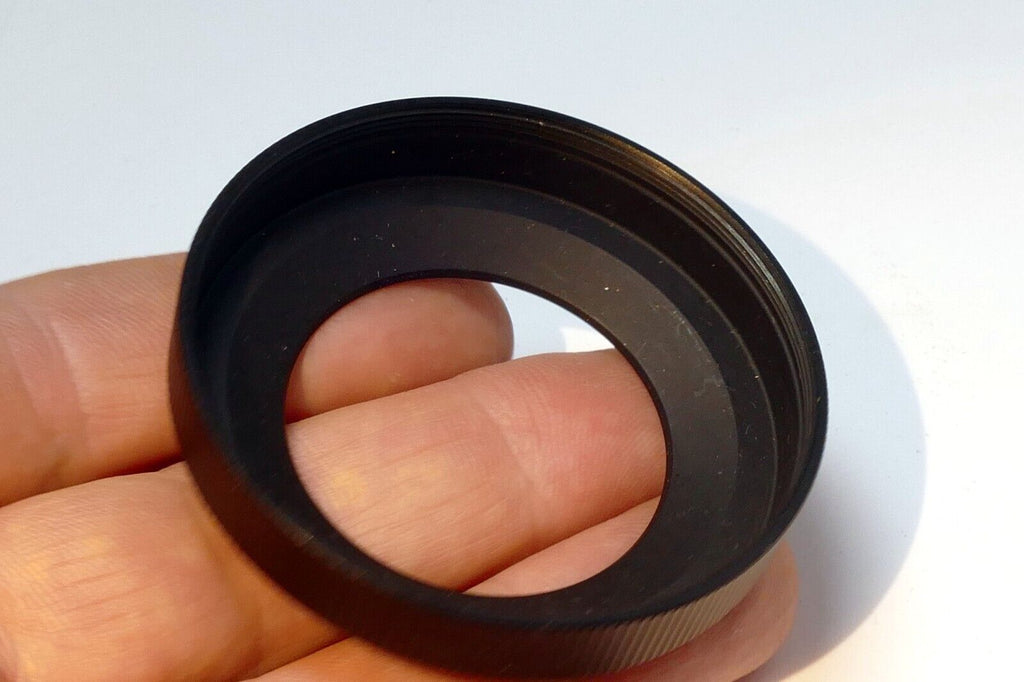 52-53mm ID Lens Hood Shade metal threaded with female threads
