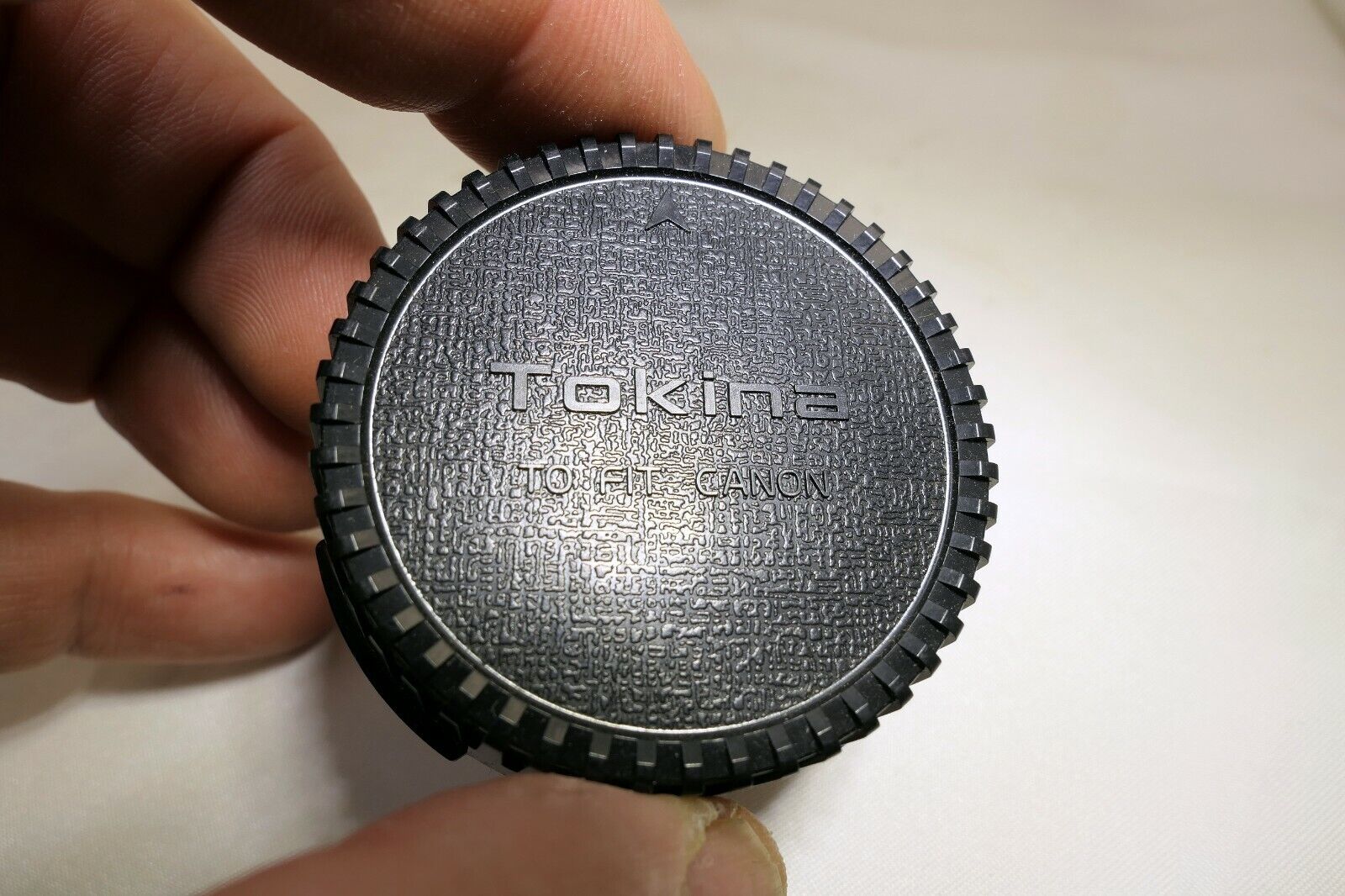 Tokina Rear Lens Cap for FD Canon mount manual focus  AT-X  f2.8