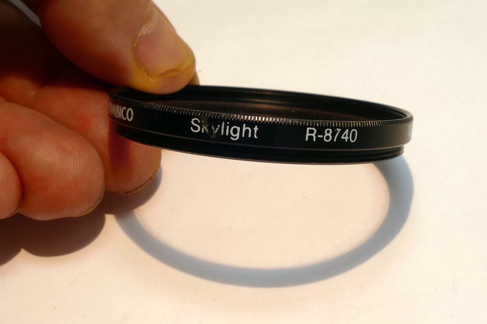 Ambico 52mm Filter 1A Skylight lens threaded made in USA