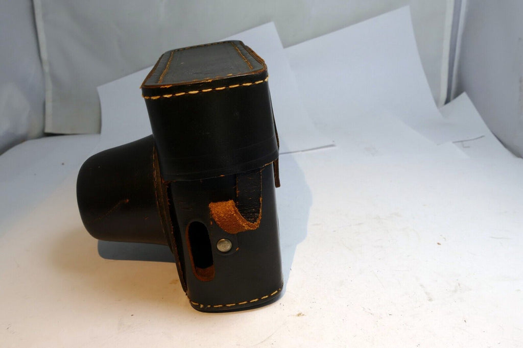 Argus C3 Matchmatic camera leather case black  brick Top Grain  Cowhide USA