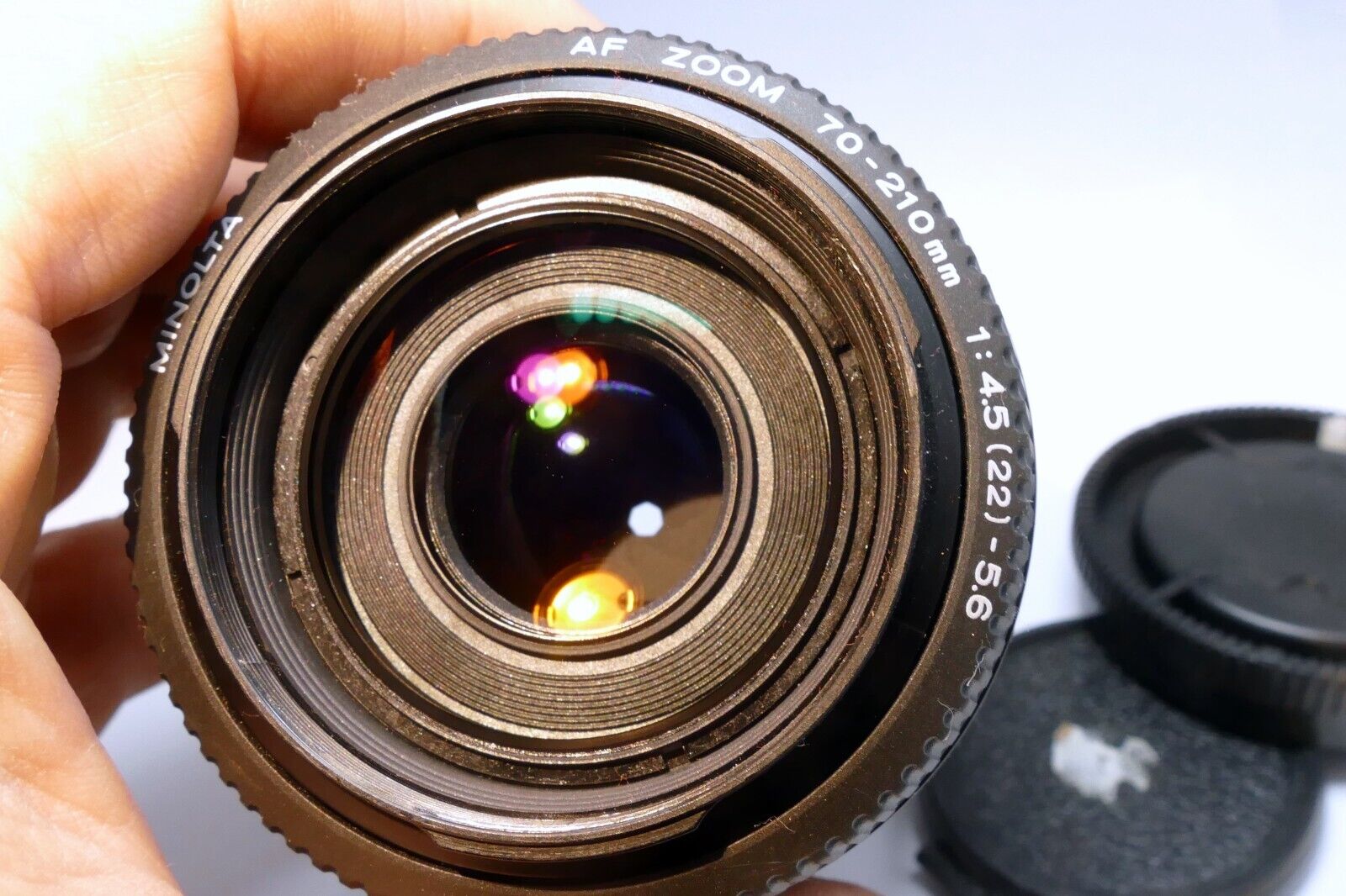 Minolta 70-210mm f4.5-5.6 lens for  SONY A mount AF A57 a68 cameras - near mint