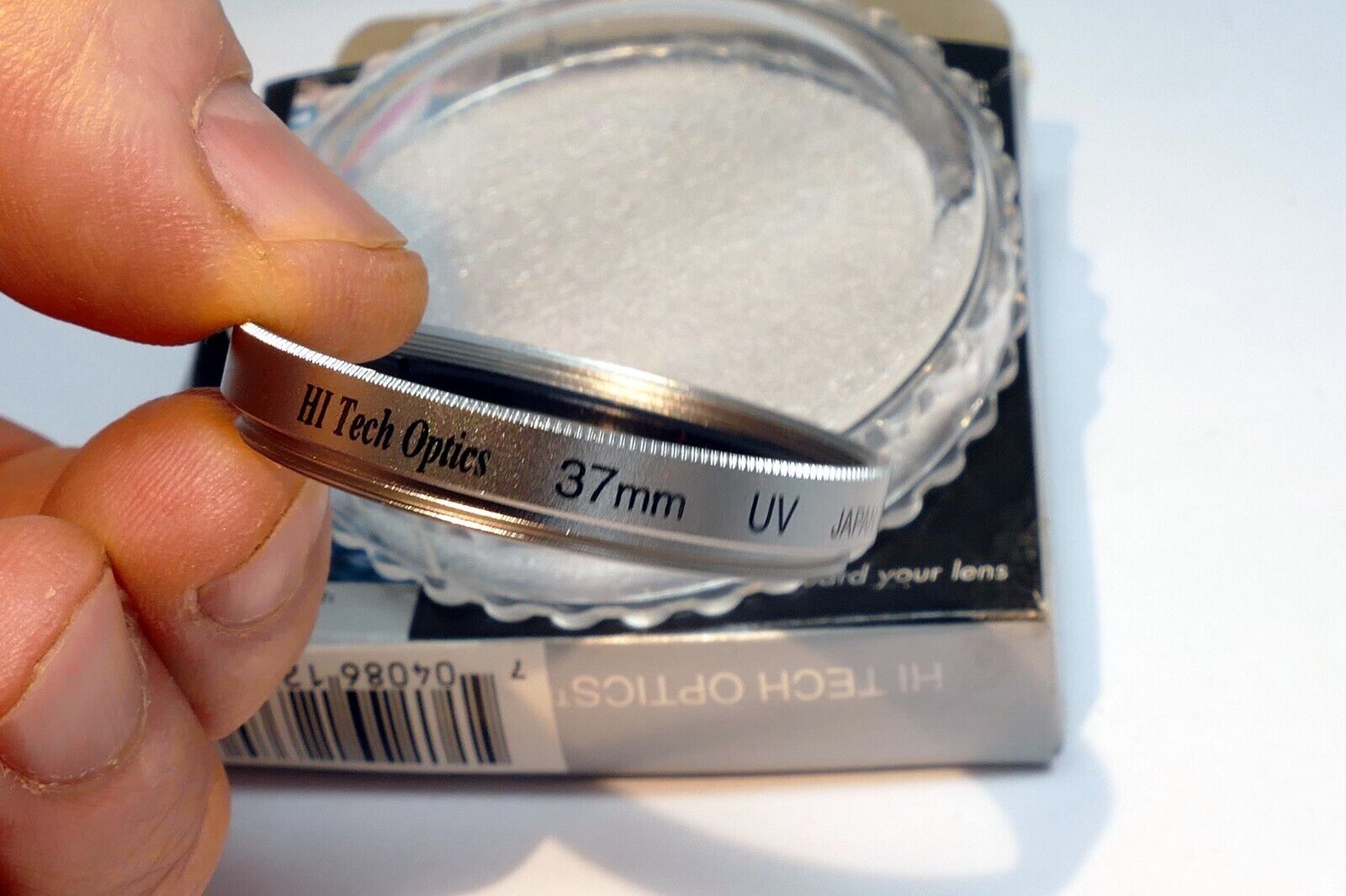 Hi Tech Optics 37mm MC UV Lens Filter Multi-Coated for camcorder (chrome rim)