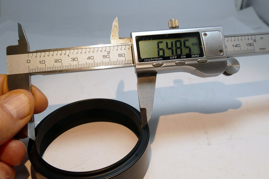 65mm Threaded Metal Lens Hood Shade telephoto