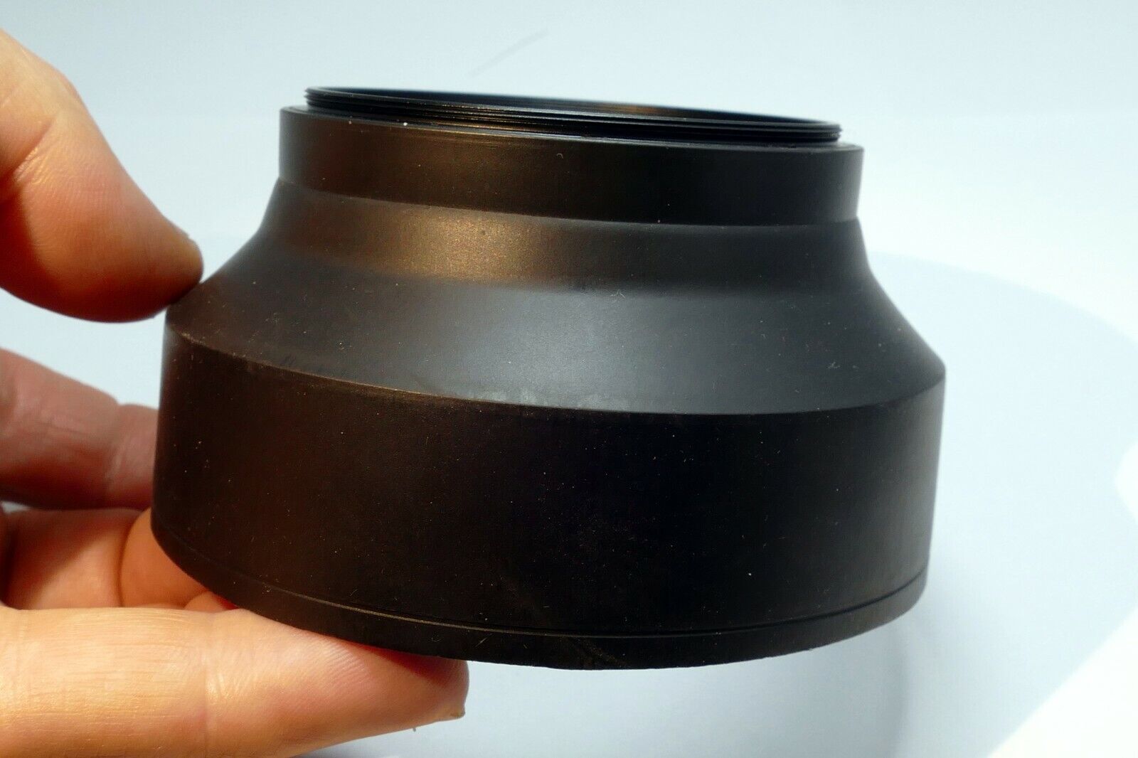 67mm Rubber Lens Hood Shade collapsible  telephoto 400mm f5.6