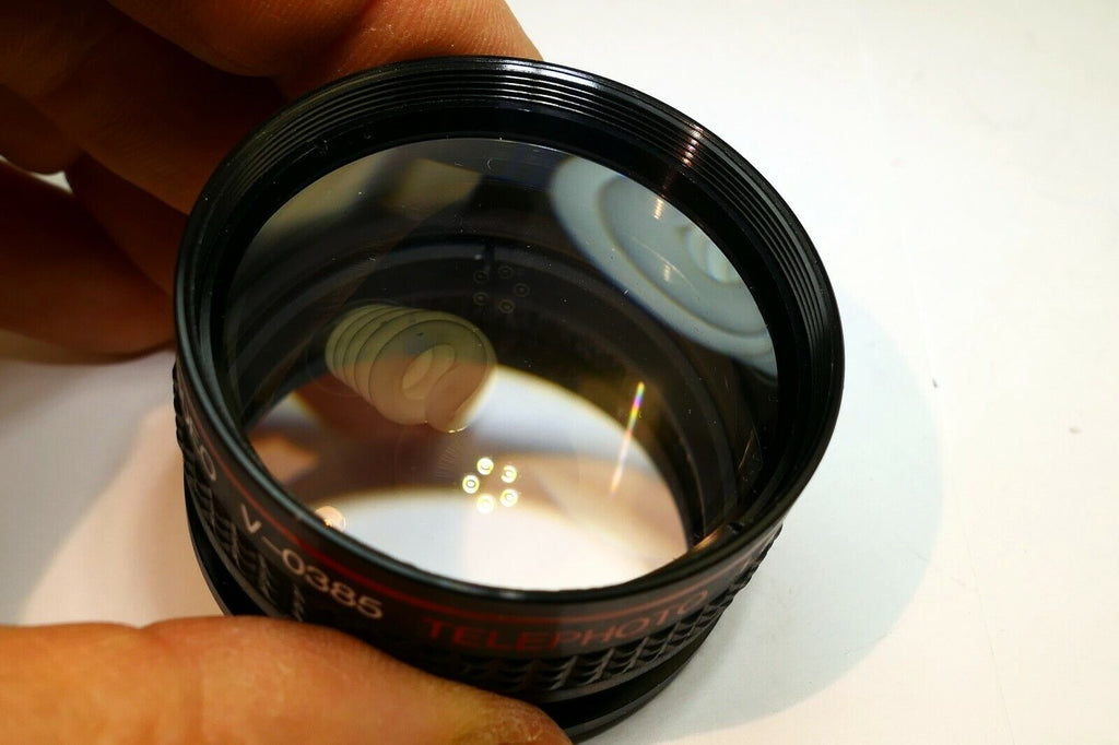 46mm OD Ambico Video AUX 1.5X Telephoto  Lens manual focus V-0385