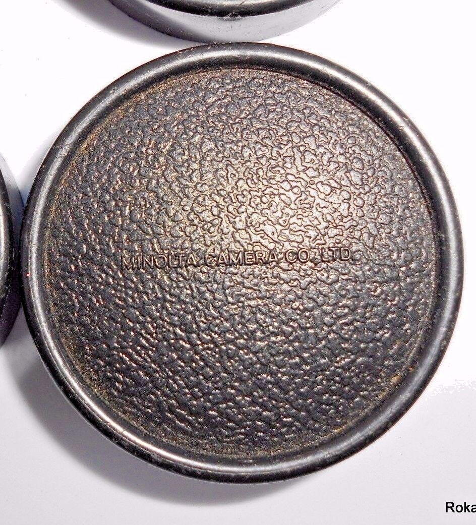 Push on Genuine Minolta SR Rear Lens Cap Made in Japan vintage MC SR STR 101