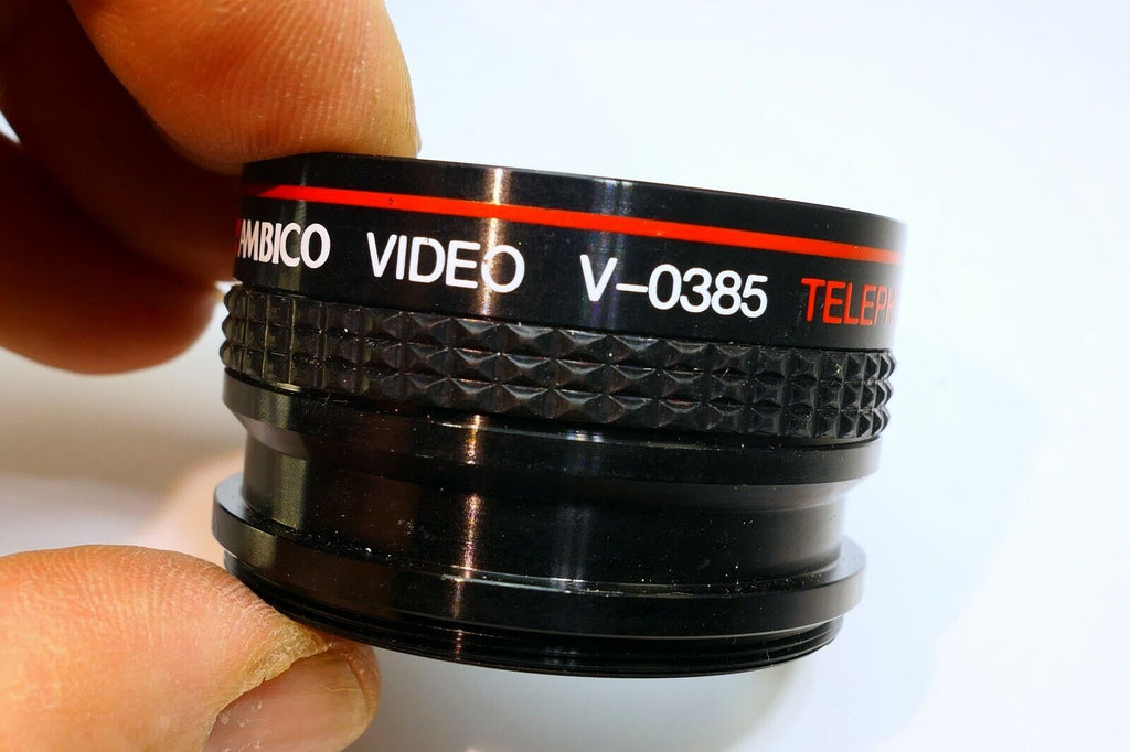 46mm OD Ambico Video AUX 1.5X Telephoto  Lens manual focus V-0385