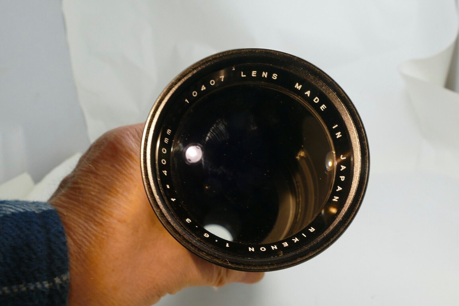 Ricoh Rikenon PK 400mm f6.3 Lens T2 mount - parts or repair - Not working AS IS