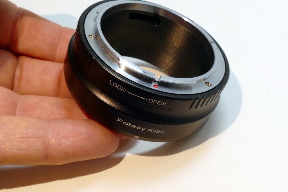 Canon FD FL Lens mount adapter to Nikon Z 6 7 Full frame Mirrorless Camera