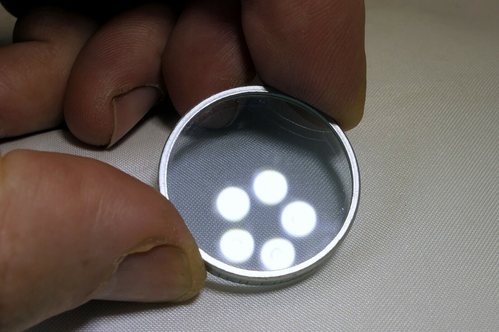 Kodak No 82A glass lens Filter 30mm OD drop in series V #5 Five wratten