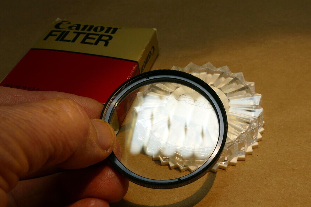 52mm Filter Canon UV Haze-1  USA Boxed  -  mint  - genuine OEM