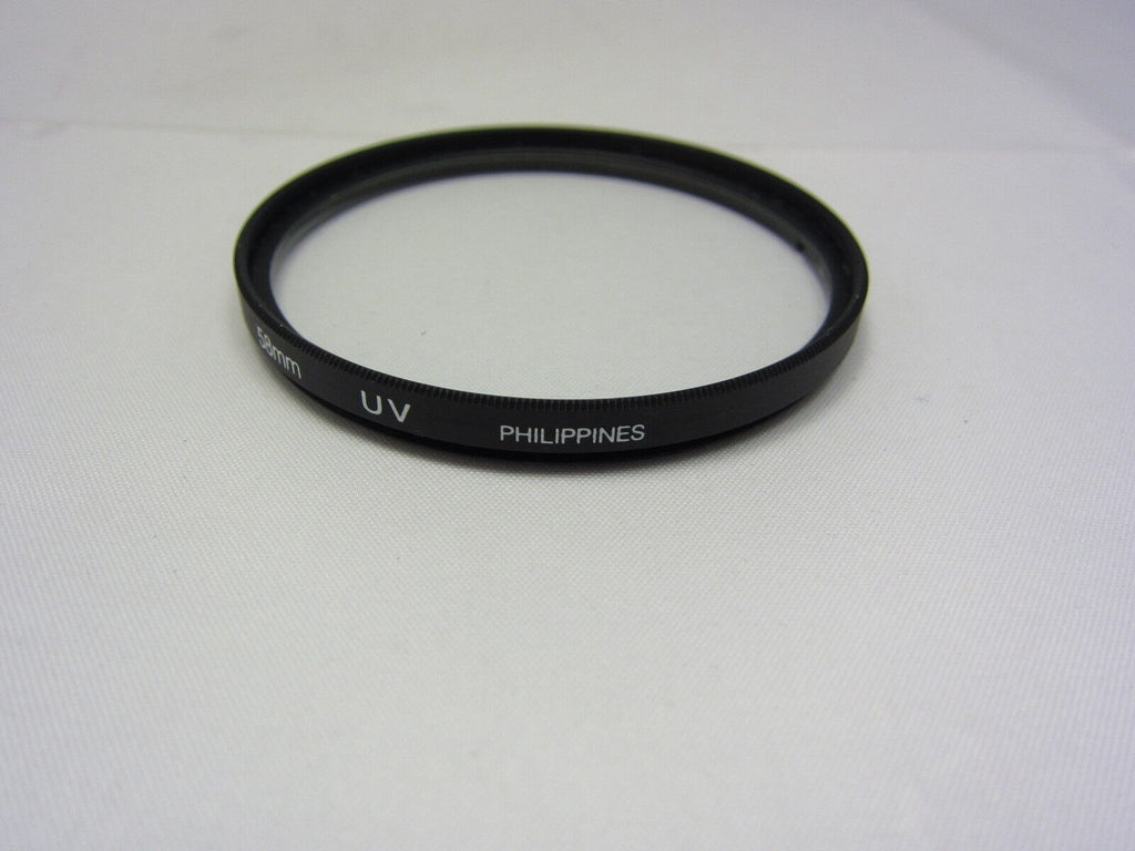 Used PROMASTER 58mm UV Lens Filter Glass Made in PHILIPPINES 6406009