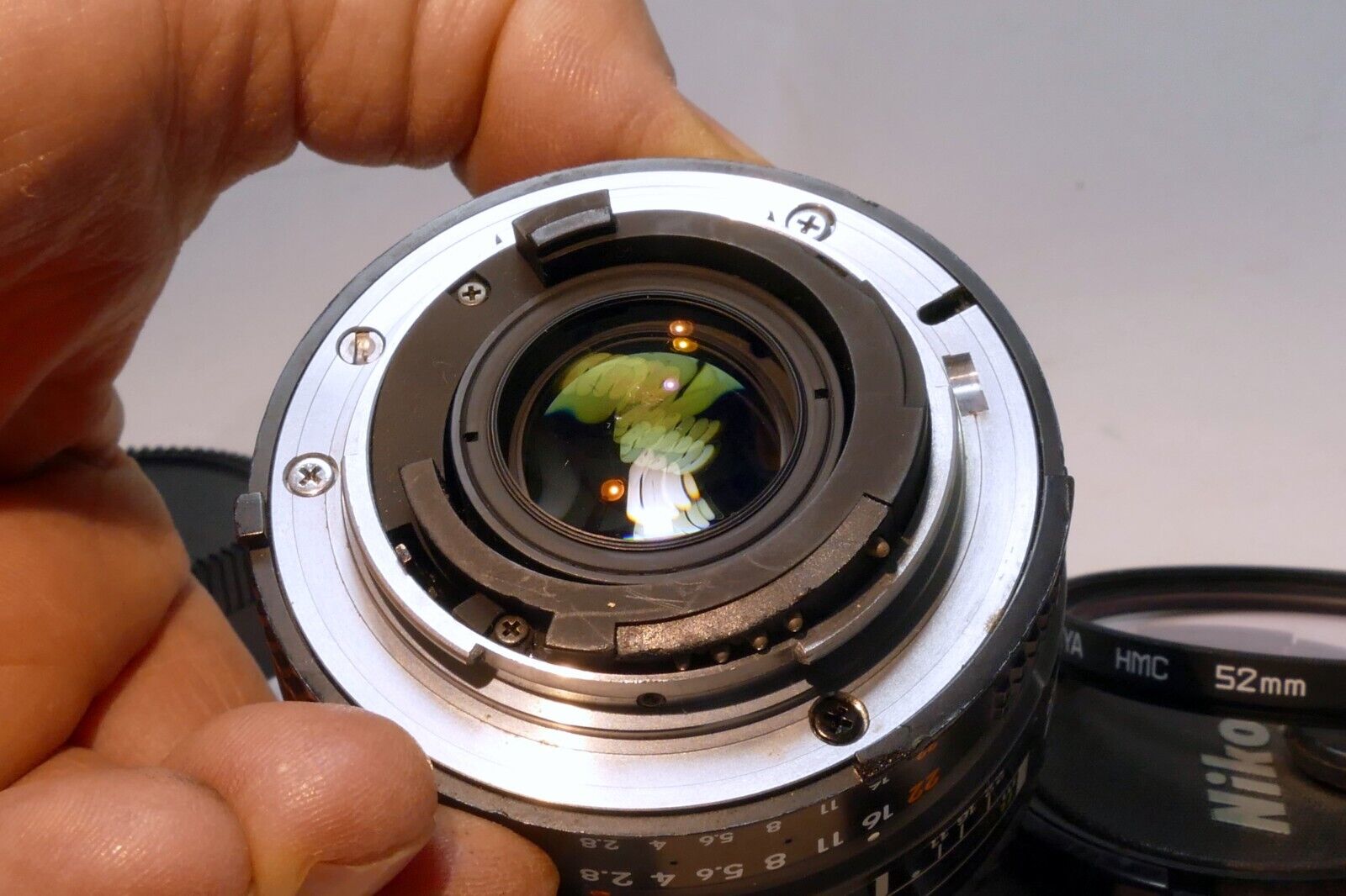Nikon Nikkor AF 24mm F2.8 D Autofocus Lens  AS IS - parts - works manual mode
