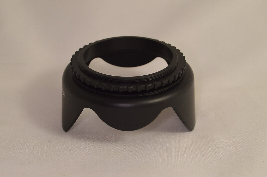 A&R 58mm plastic Lens Hood screw in Type Flower shape for 18-55mm f3.5-5.6 IS